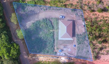 Geolocalização com medidas para contratos de compra, venda e regularização fundiária